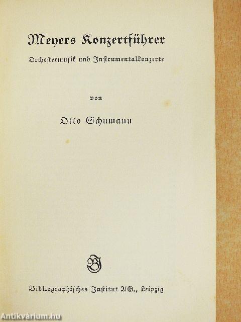 Meyers Konzertführer (gótbetűs)