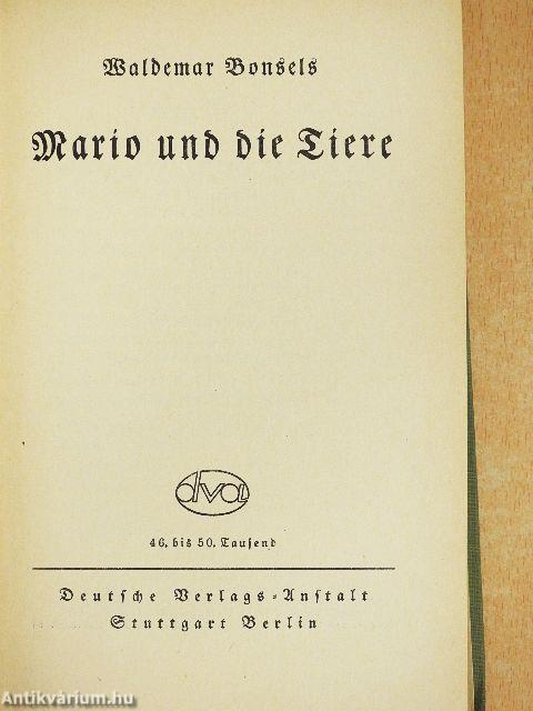Mario und die Tiere (gótbetűs)