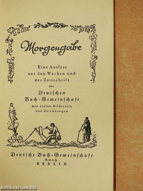 Morgengabe (gótbetűs)