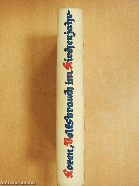 Volksbrauch im Kirchenjahr (gótbetűs)