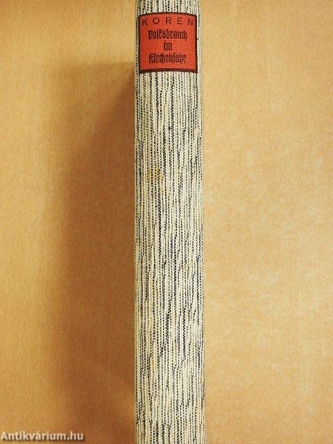 Volksbrauch im Kirchenjahr (gótbetűs)