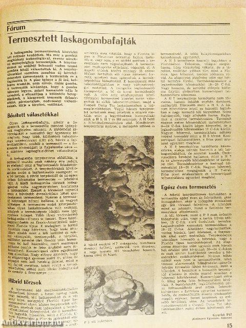 Kertészet és Szőlészet 1982-1983., 1985. (vegyes számok) (25 db)