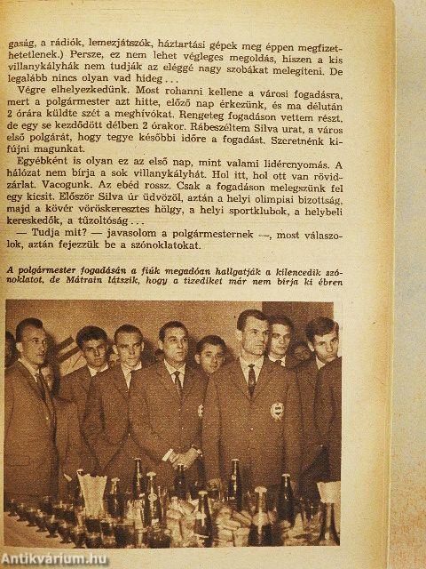 A magyar csapattal Chilében