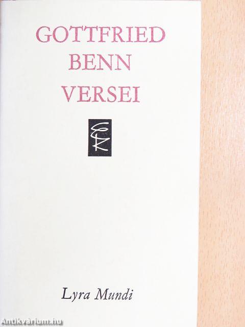 Gottfried Benn versei