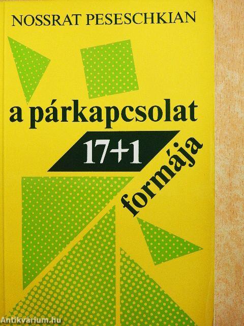 A párkapcsolat 17+1 formája