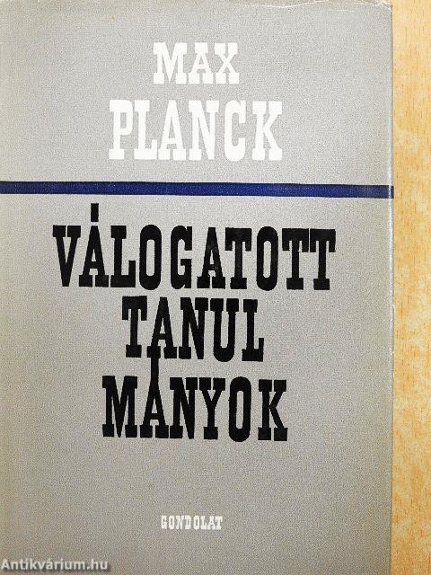 Válogatott tanulmányok