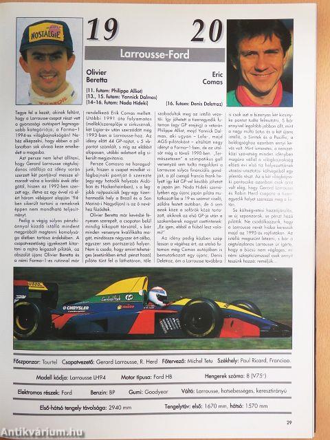 Nagy autósportévkönyv 1994-95