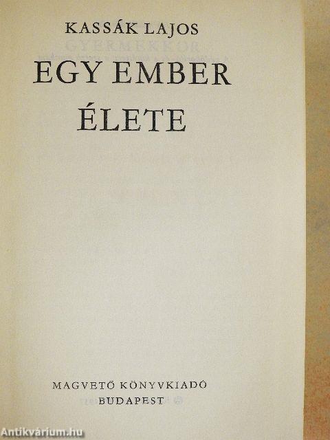 Egy ember élete