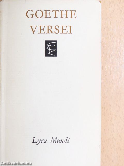 Goethe versei
