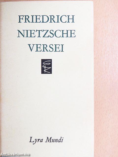 Friedrich Nietzsche versei