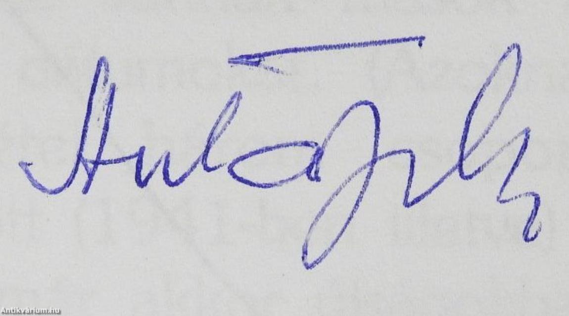 Fák, fák, barátaim és életem tanúi (dedikált példány)