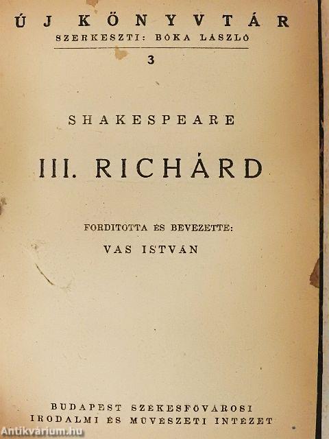 III. Richárd