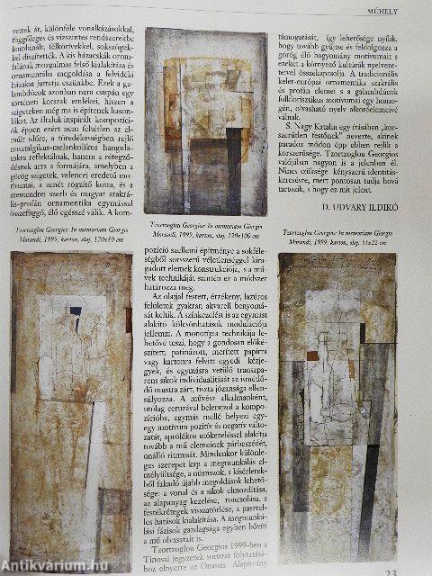 Magyar Művészeti Fórum 2000. február