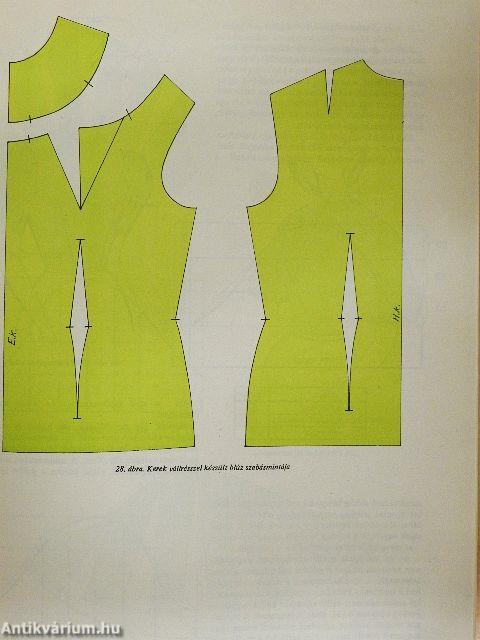 Női szabó szakrajz