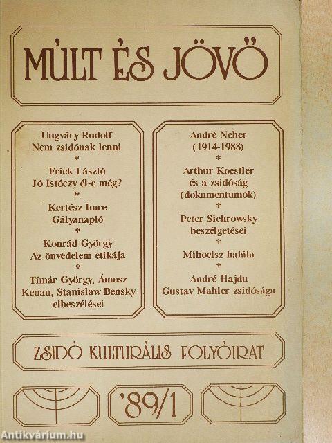 Múlt és Jövő 1989/1-2.
