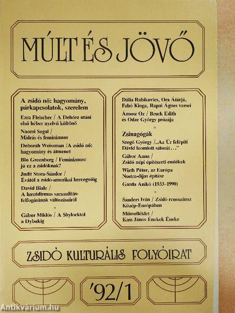 Múlt és Jövő 1992/1-4.