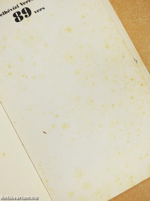 89 vers (dedikált példány)