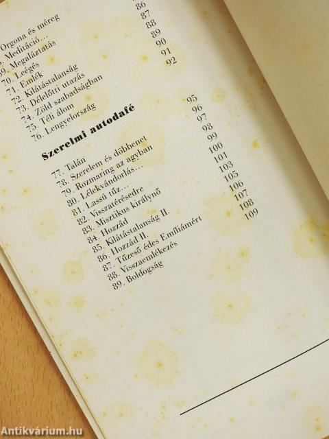 89 vers (dedikált példány)