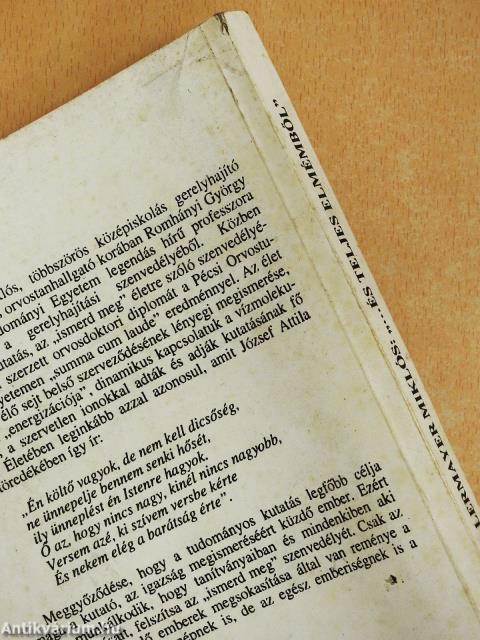 "...és teljes elmédből" (dedikált példány)