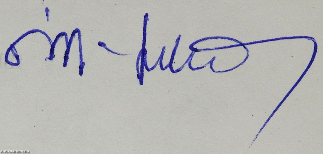 Az erotika elnyúló árnyai (dedikált példány)