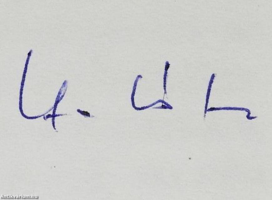 A halál színpadán (dedikált példány)