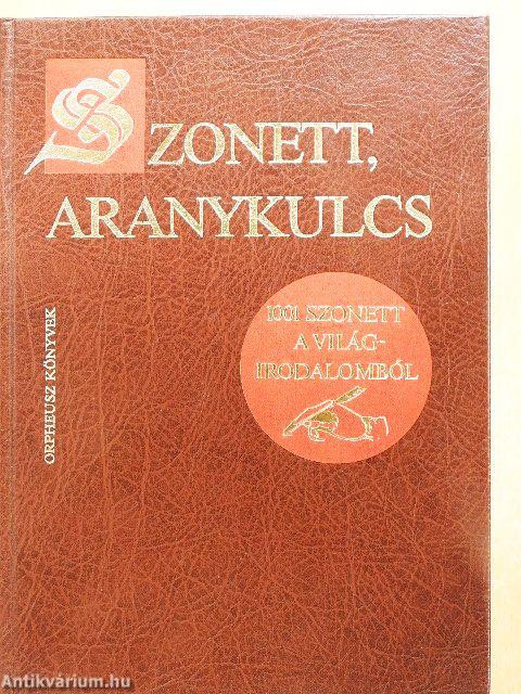 Szonett, aranykulcs...
