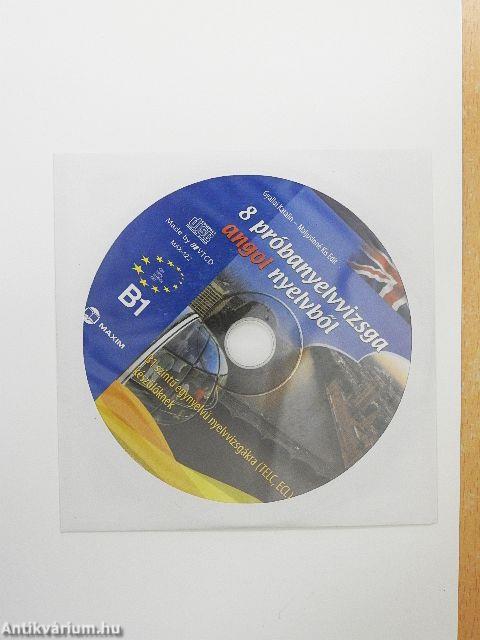 8 próbanyelvvizsga angol nyelvből B1 - CD-vel