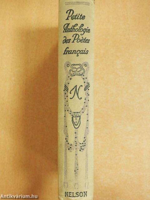 Anthologie des Poétes Lyriques Francais