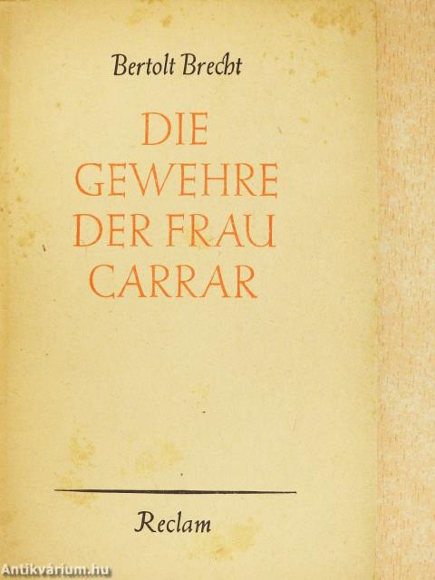 Die gewehre der frau Carrar