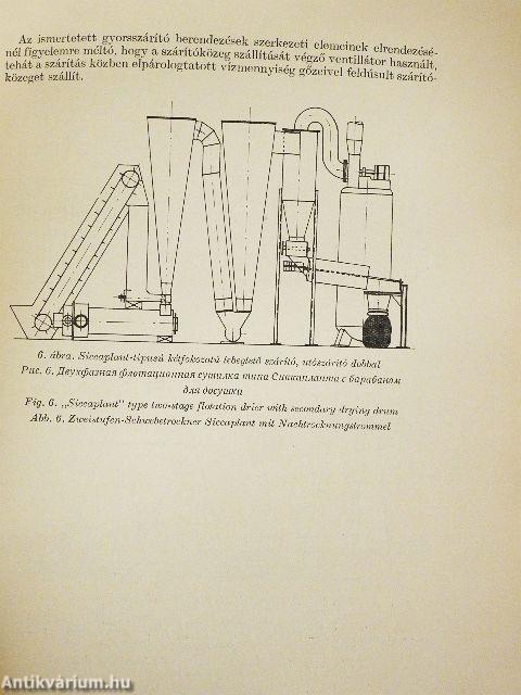 Lebegtető szárító fejlesztett típusának kialakítása