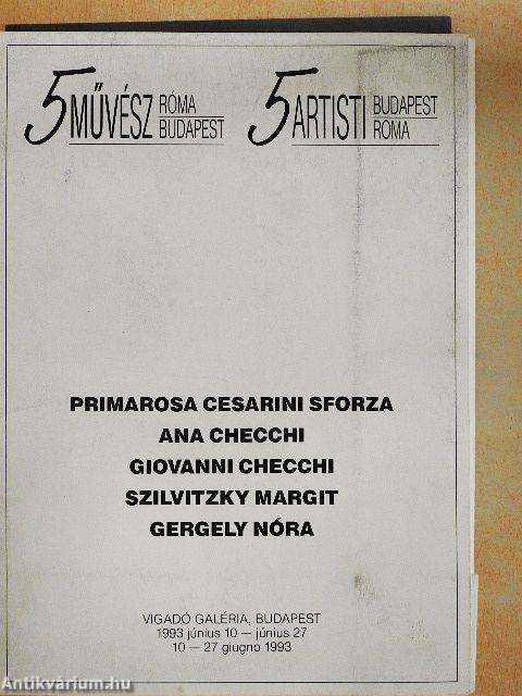 5 művész Róma/Budapest