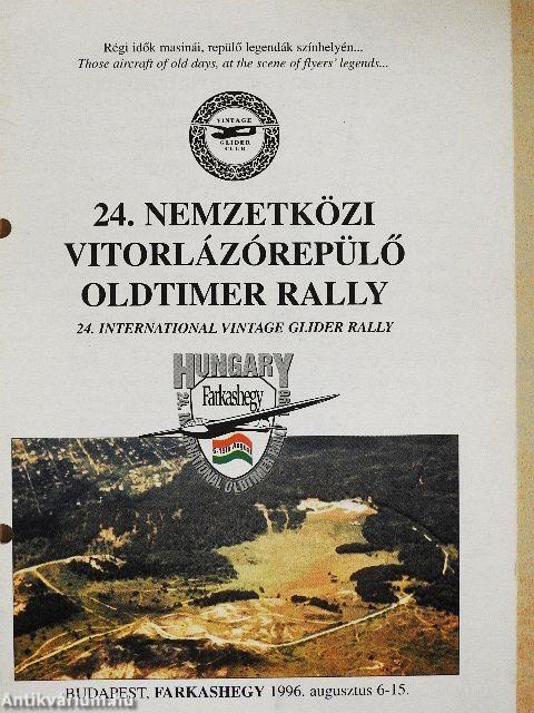 24. Nemzetközi Vitorlázórepülő Oldtimer Rally