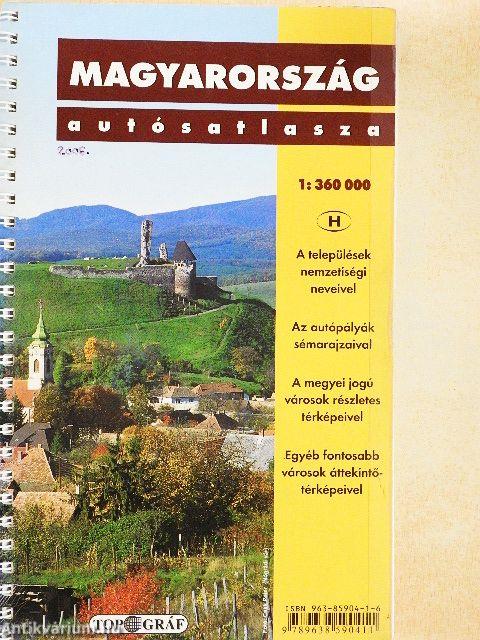 Magyarország autósatlasza