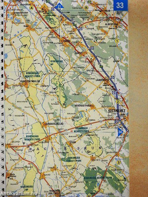 Magyarország autósatlasza