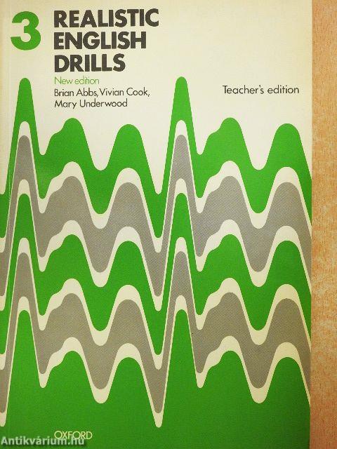 Realistic English Drills 3. - Teacher's Edition