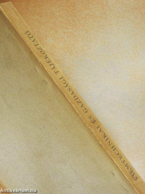 Filmtechnikai és gazdasági tájékoztató 1961/2.