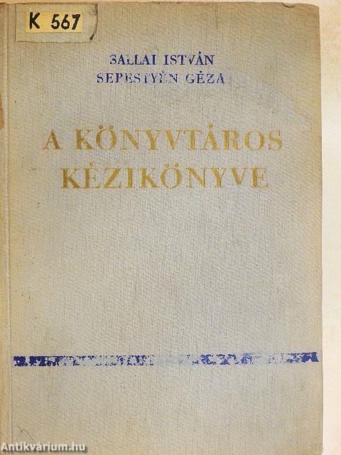 A könyvtáros kézikönyve