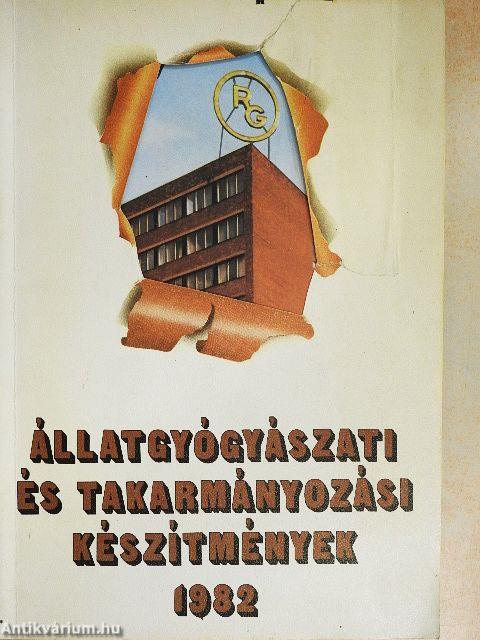 Állatgyógyászati és takarmányozási készítmények 1982