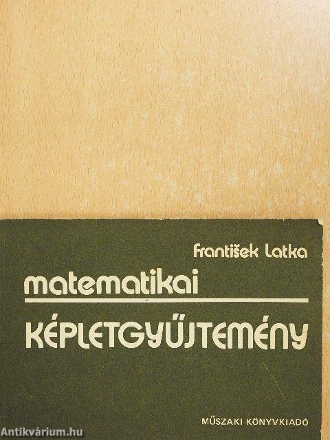 Matematikai képletgyűjtemény