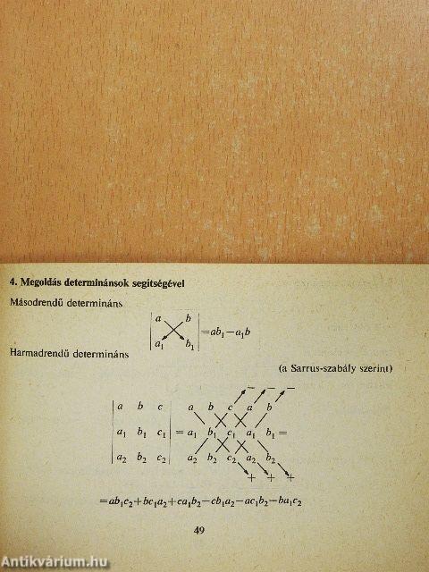 Matematikai képletgyűjtemény