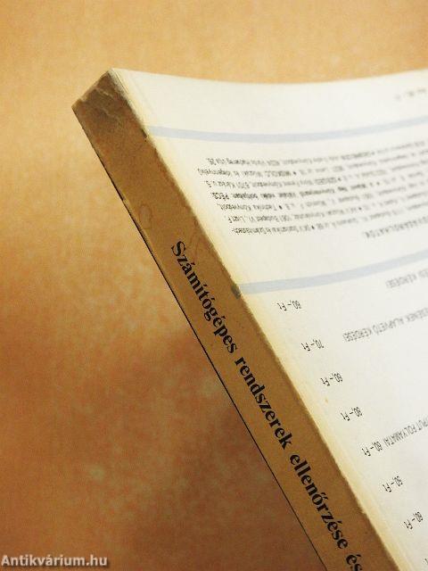 Számítógépes rendszerek ellenőrzése és biztonsága