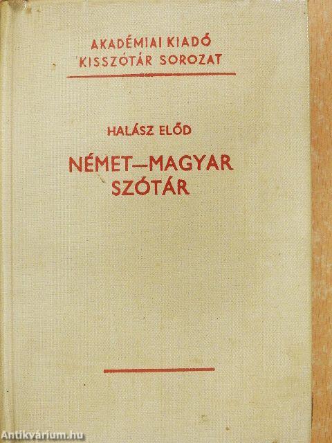 Német-magyar szótár