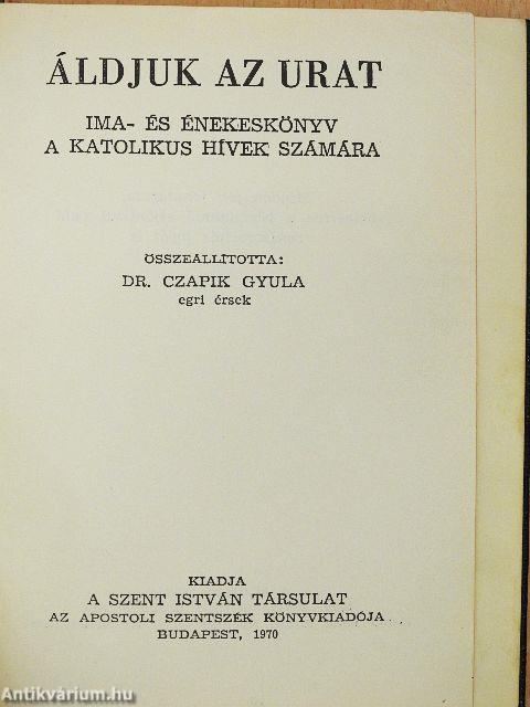 Áldjuk az Urat!