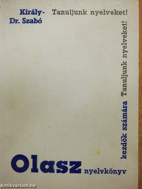 Olasz nyelvkönyv kezdők számára