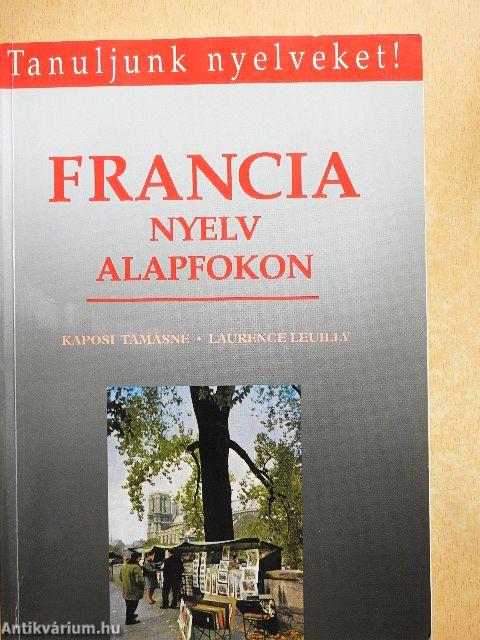 Francia nyelv alapfokon