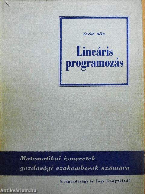 Lineáris programozás