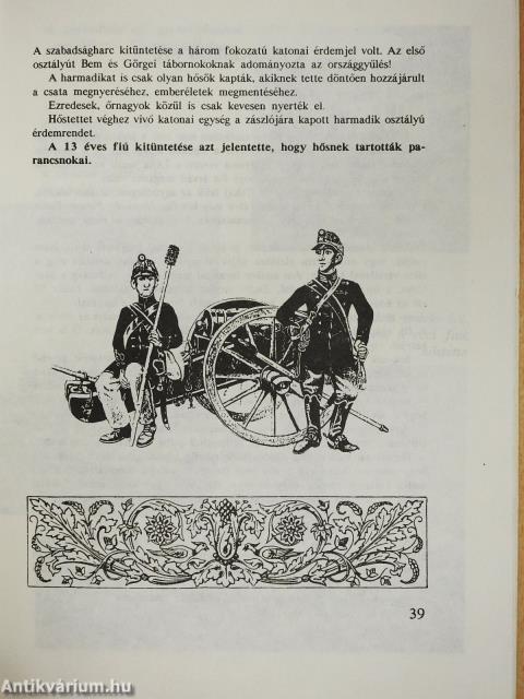 A szabadságharc gyermekhősei (dedikált példány)