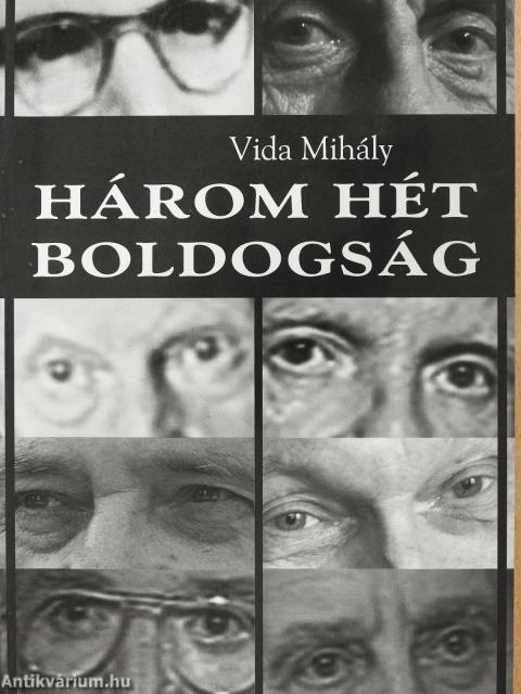 Három hét boldogság (dedikált példány)
