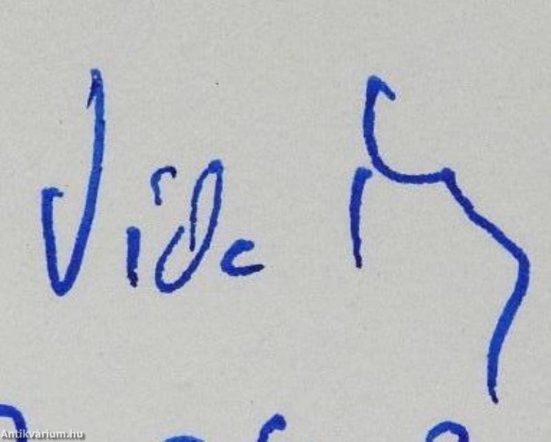 Három hét boldogság (dedikált példány)