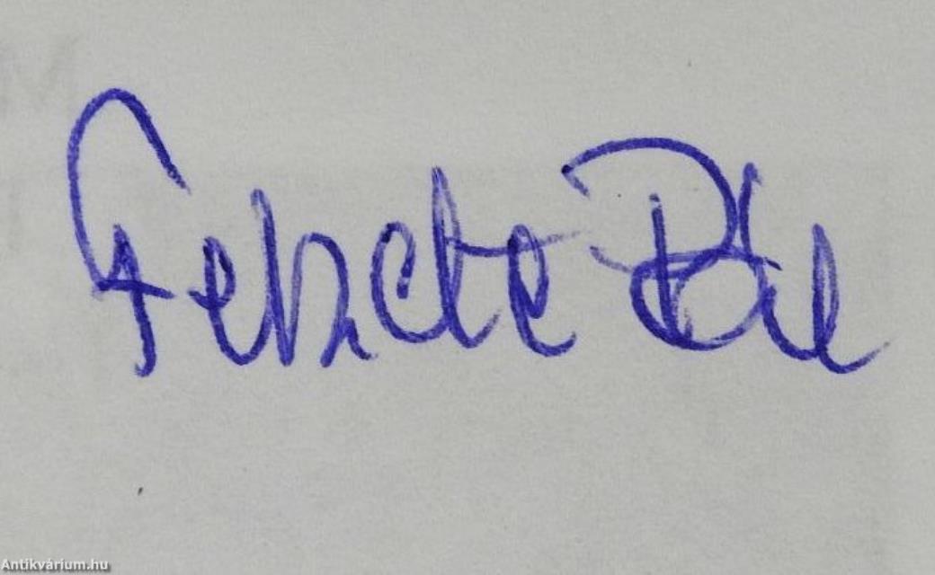 Cseppek a tengerből (dedikált példány)